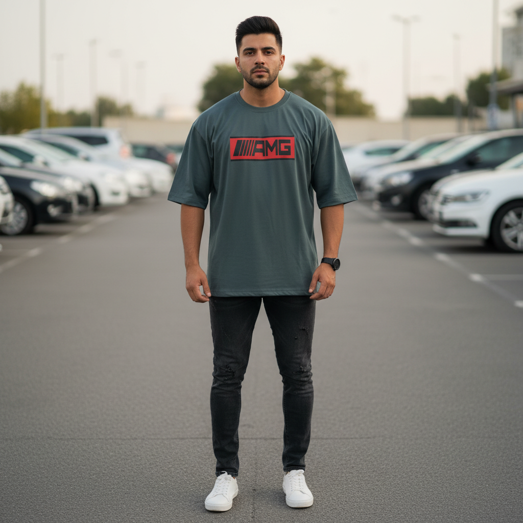 AMG Car Oversized T-Shirt
