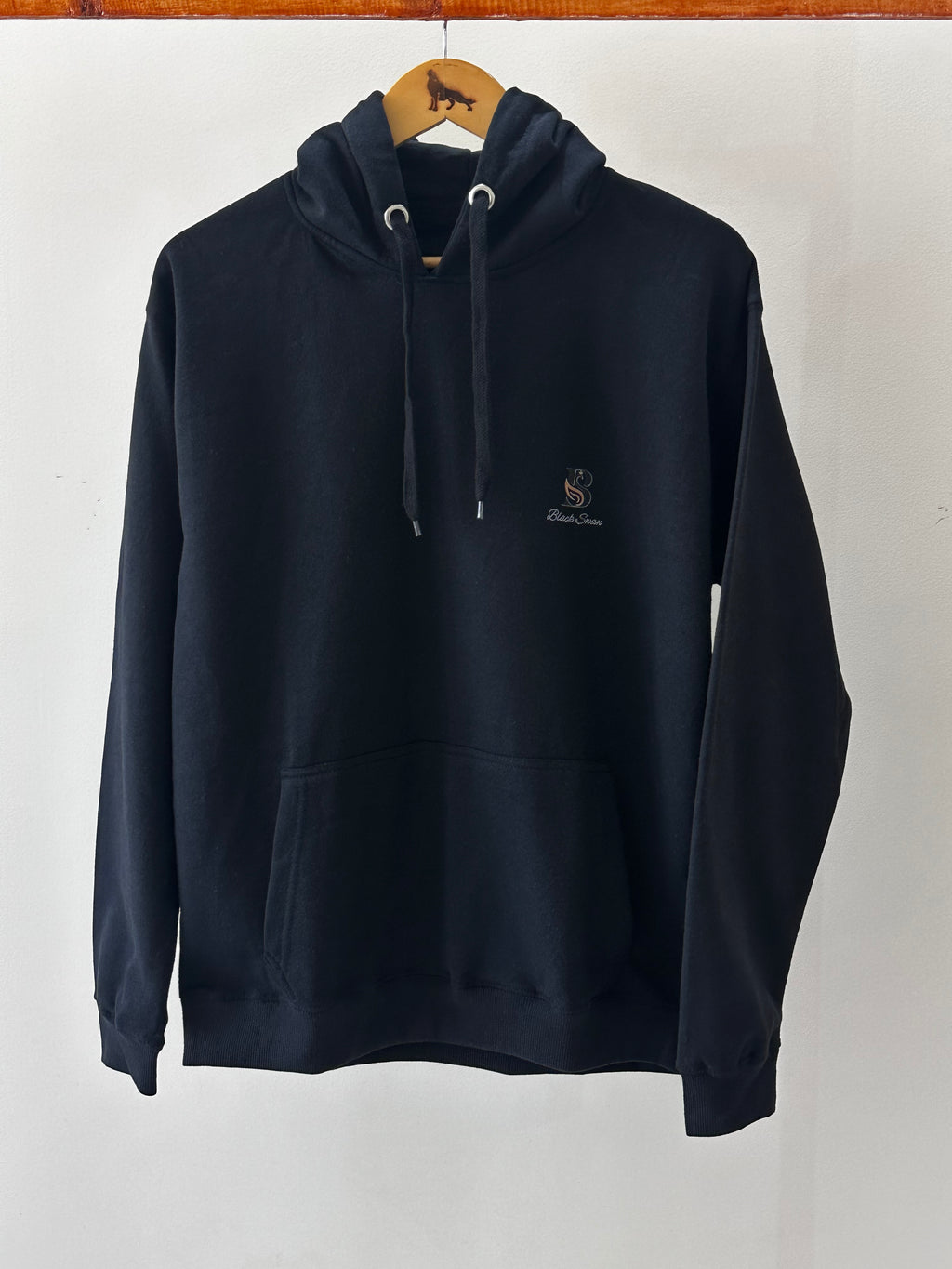 Black Swan Basic Hoodie - Black