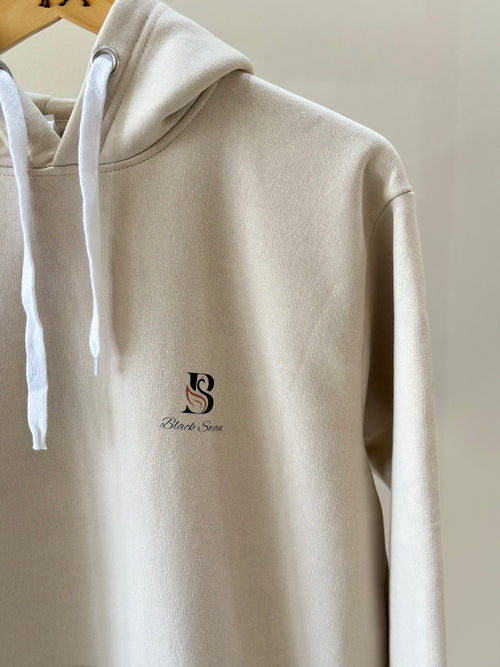 Black Swan Basic Hoodie - Cream