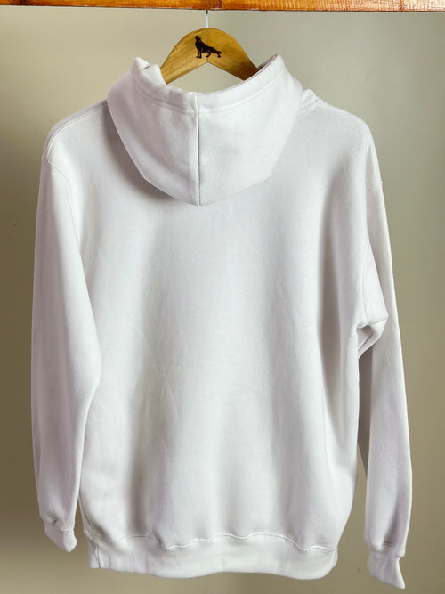 Black Swan Basic Hoodie - White
